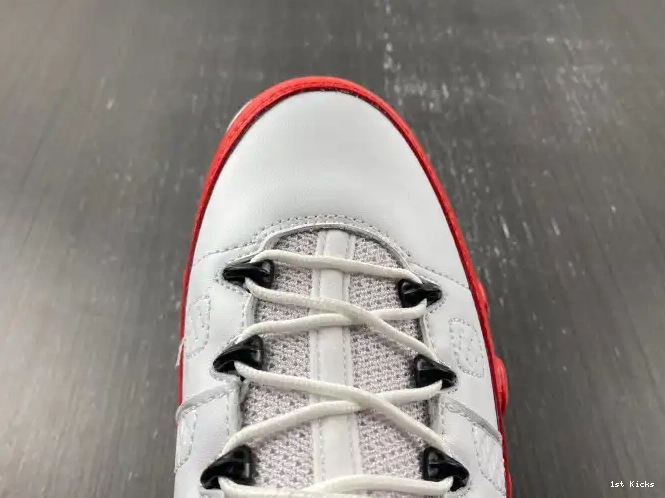 1st Kicks Air Retro Jordan White Gym 302370-160 9 Red 0522